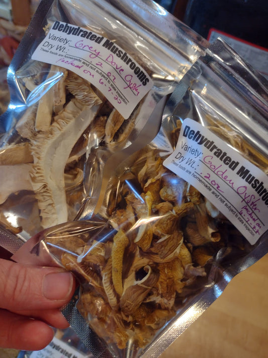 0.2oz Dehydrated Mushrooms